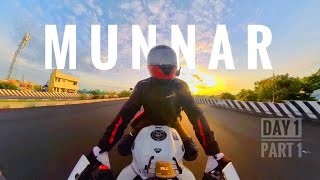 Chennai to Munnar  Day 1 Part 1  Bike ride  imATOMYT kerala munnar [upl. by Luttrell]