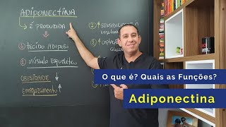 O Que é Quais as Funções Adiponectina [upl. by Weitman768]