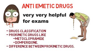 Anti emetic drugs easy notes  classification uses differences adverse effects [upl. by Gladdy942]