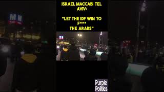 Israeli Hooligans Chanting Fascist Songs to Incite Violence [upl. by Gilmore]