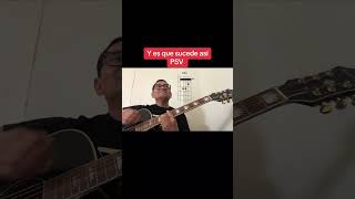 Y es que sucede así pedrosuarezvertiz cover rock guitarra [upl. by Oilerua]