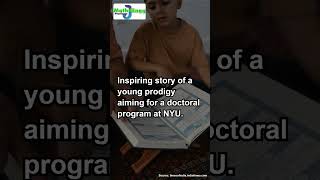 Soborno Isaac Bari A 12 Year Old Prodigys Journey to NYU [upl. by Enalahs601]