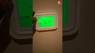 Honeywell thermostat setting [upl. by Emiaj430]