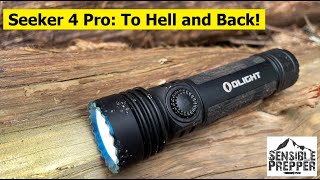 Olight Seeker 4 Pro 4600 Lumen Flashlight Review and Torture Test [upl. by Gnay]