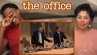 THE OFFICE 6x10 Shareholder Meeting REACTION [upl. by Adnarahs274]