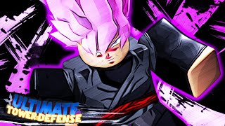 Goku Black Rose got disrespected  Ultimate Tower Defense Roblox [upl. by Herman]