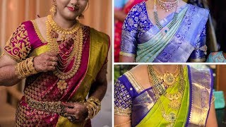 Trendy amp Stylish Wedding Silk Saree Collections [upl. by Clayson]