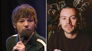 Louis Tomlinson REACTS to Harry Styles Shaving His Hair Off [upl. by Queri]