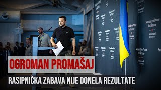 Švajcarski promašaj Vladimira Zelenskog Rasipnička zabava pokazala veliku podelu sveta [upl. by Mossolb497]