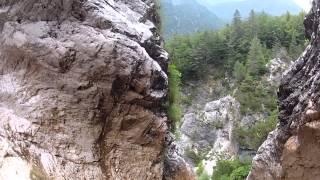 Fratarica Canyon Bovec Slovenia [upl. by Sherwood]