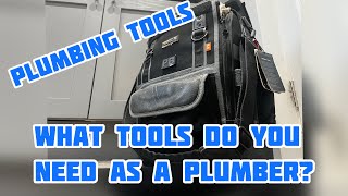 Plumbing Tools amp Review Plumbers Tool Bag And Musthaves [upl. by Schroth]