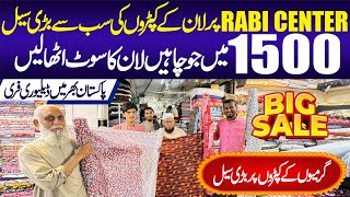 Tariq Road Rabi Center Lawn Dresses Sale Offer  Modern Dress Design  Female Dress  Market [upl. by Nocaed428]