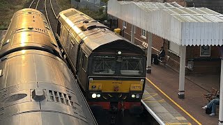 At Hinckley Station an epic day catch a 66779 Evening Star 0Z33 41024 [upl. by Ragas]