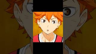 La determinazione di Hinata haikyuu hinatashoyo anime shorts [upl. by Yentterb775]