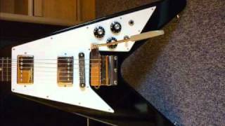 Gibson Flying V postmodded with VIBROLA [upl. by Tremann808]