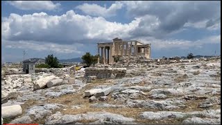 The Pedestal of The Athena Promachos  Acropolis Greece  ECTV [upl. by Lymn]