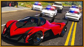 GTA 5 Roleplay  4000HP devel 16 EMBARRASSING cops  RedlineRP [upl. by Bartram461]