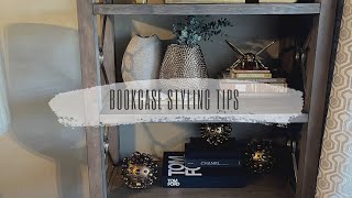 DECORATE WITH ME  BOOKCASE STYLING BOOKCASE  ETAGERE [upl. by Rodrique]