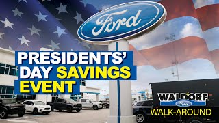 🇺🇸 2024 Presidents Day Savings Waldorf Ford 🇺🇸 [upl. by Airamahs665]