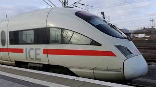 Bahnverkehr in Leipzig hbf Dezember 2017 [upl. by Atsilac]