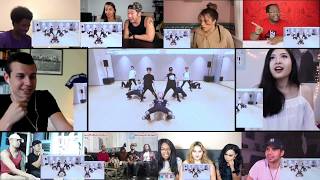 NCT 127 DANCE PRACTICE VIDEO CHERRY ver Reaction Mashup [upl. by Monafo]