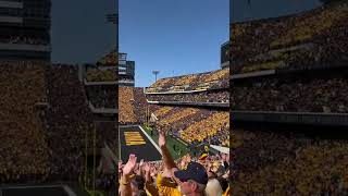 Iowa Football Children’s Hospital Wave Oct 1 2022 vs Michigan Wolverines [upl. by Annekahs]