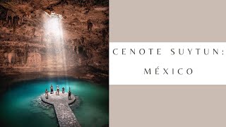 CENOTE SUYTUN MÉXICO [upl. by Ierna594]