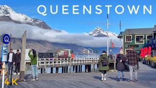 Queenstown New Zealand Morning Walk 2024 4K  Skyline Gondola To Town Centre  NZ Walking Tours [upl. by Airotciv]