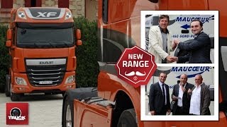 Grande Première en France  la gamme complète DAF TRUCKS Euro 6 présentée à 250 clients [upl. by Behlau]