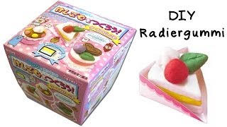 DIY Radiergummi selber machen Kuchen  Anielas Fimo [upl. by Reklaw]