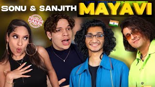 EXQUISITE INDIAN MUSIC Waleska amp Efra react to Mayavi  Sonu Nigam  Sanjith Hegde [upl. by Aytak]