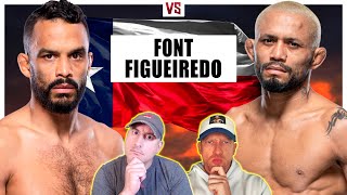 UFC Austin Rob Font vs Deiveson Figueiredo Prediction Bets amp DraftKings [upl. by Best464]