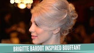 Brigitte Bardot Inspired Bouffant [upl. by Tybie]