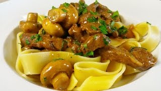 How To Make Beef Stroganoff TheScottReaProject [upl. by Miksen483]