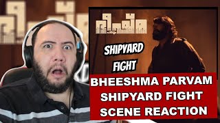 Bheeshma Parvam Shipyard Fight Scene Reaction  Mammooty  Amal Neerad  Producer Reacts Malayalam [upl. by Ogaitnas]