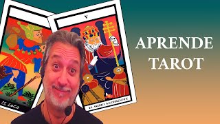 APRENDE TAROT EL LOCO Y EL SUMO SACERDOTE [upl. by Mrots]