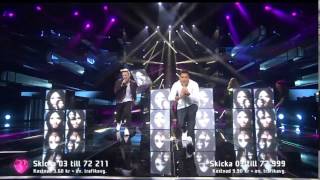 Melodifestivalen 2015 Samir amp Viktor  Groupie [upl. by Lenrad]