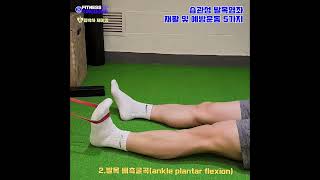 발목 배측굴곡 강화운동Ankle Dorsiflexion Exercise발목강화운동재활운 [upl. by Sira]