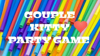 Straws ♳♴♵ Couple Game Kitty Game😁 [upl. by Hazeefah]