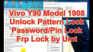 Vivo 1908 Unlock UMT PasswordPattern or FRP Remove by Just 1 Click [upl. by Hanahs]