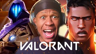 Console Valorant Player Reacts To Every Valorant Cinematics Trailer  Reaction [upl. by Remy]