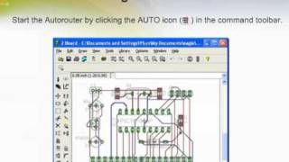 Build Your Own PCB with EAGLE III  Turning the EAGLE Schematic into a PCB [upl. by Araiek]