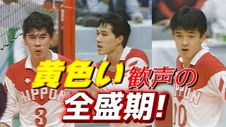 日本ｘ韓国 ワールドカップバレーボール 85 JPN vs KOREA Volleyball WC 1985 [upl. by Htidirrem]