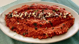 5 DAKİKADA NEFİS LEZZET✅ MUHAMMARA TARİFİ [upl. by Garwood]