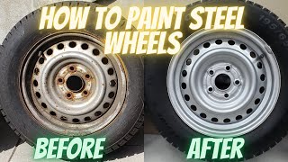 Painting steel wheels DIY Coupon Code  description [upl. by Dniren868]