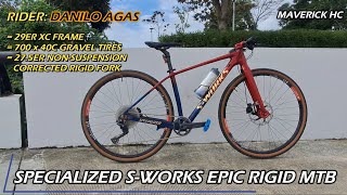 700x40c Gravel Tires sa 275 Mountainpeak RGF amp 29er Specialized S WORKS Epic ni Danilo Agas [upl. by Zehcnas]