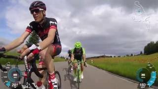 Tour de Suisse Challenge 2016 Stage 2 Morgarten Memorial HD Highlights [upl. by Newbold772]