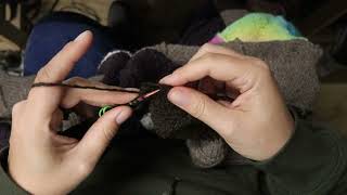 Fibre  Lets Knit a Mitered Blanket Together  R4b6  No Commentary just knitting [upl. by Askari]