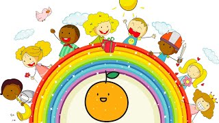 Orange  Fun and Educational Poem for Kids  Rhyming Nursery Rhymes for Early Learners  Kidko [upl. by Einnaoj483]