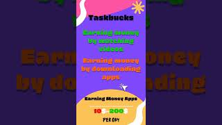 Earn REAL MONEY with Taskbucks and Other TOP Apps  Earning app  shorts earnmoney [upl. by Suidaht839]